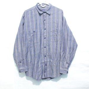 Patagonia Button Front Gauze Plaid Organic Cotton